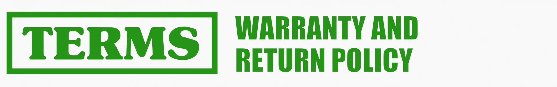 Warranty Title